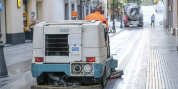 Cádiz: El servicio de limpieza y recogida de residuos de la ciudad continúa con dinámicas adaptadas a la situación de pandemia