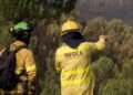 Incendio en el paraje Cortijo la Joya de Algeciras