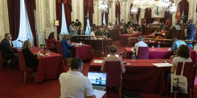 El Pleno aprueba instar al Gobierno central a intervenir el mercado eléctrico, estableciendo un precio máximo a la energía