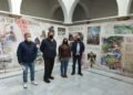 Chiclana: La exposición del mural sobre la Batalla de La Barrosa abre los actos con motivo del 211 aniversario