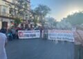 La manifestación por el Día Mundial de las Personas Refugiadas recorrió las calles de Puerto Real