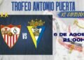 El Cádiz C.F. invitado al trofeo Antonio Puerta