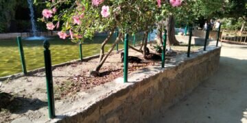 Se realiza obras de mejora en el núcleo zoológico del Parque Genovés