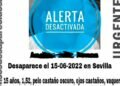 Localizada la menor de 15 años desaparecida en Sevilla desde el miércoles