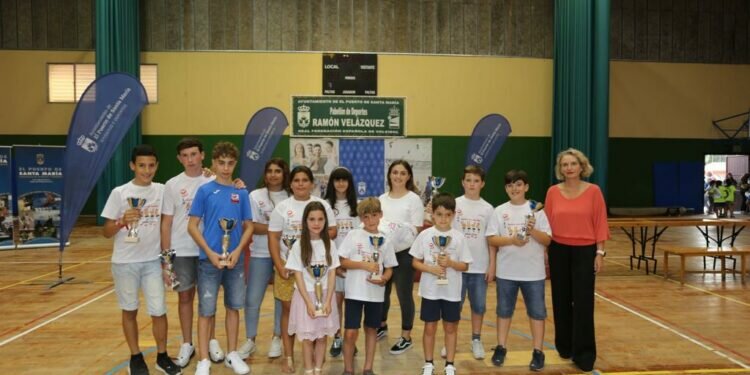 El Puerto: Lola Campos clausura los XXXVII Juegos Municipales en el pabellón Ramón Velázquez