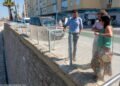 La barandilla del Paseo Marítimo que están a un 85% de ejecución
