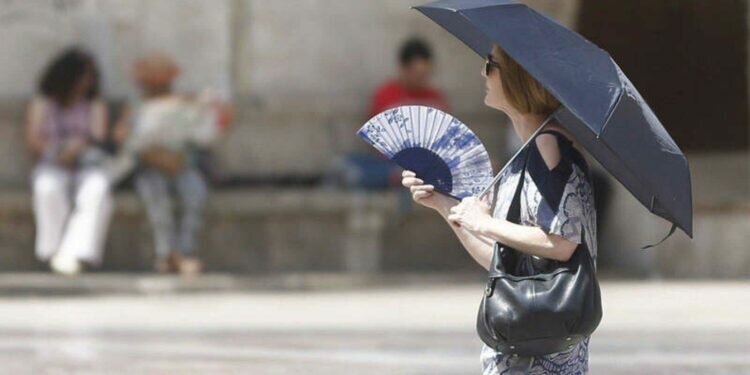 Alerta por calor y por viento