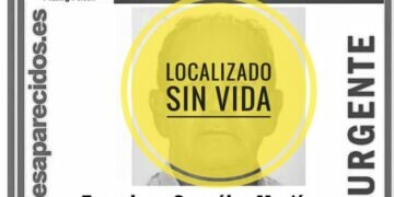 Localizan sin vida al hombre desaparecido en Cádiz