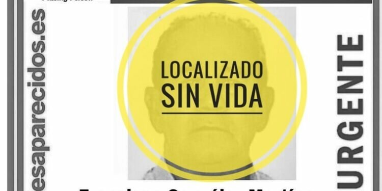 Localizan sin vida al hombre desaparecido en Cádiz