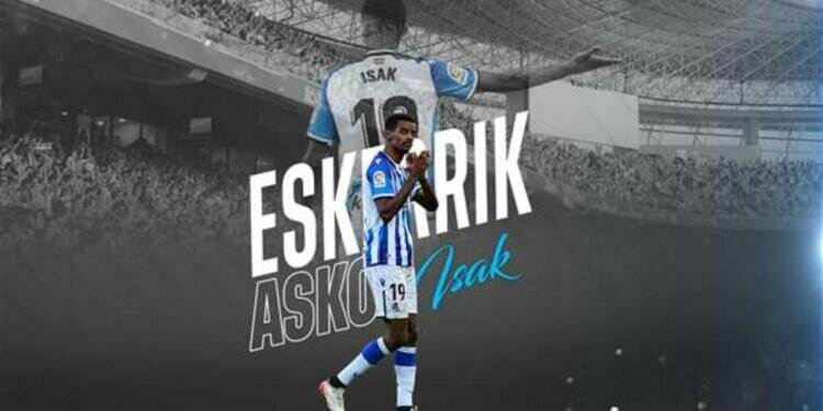 Alexander Isak deja la Real Sociedad