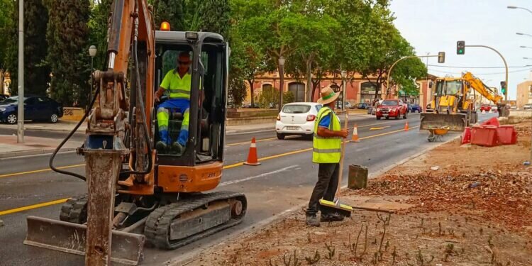 El Puerto: Comienzan los trabajos de la obra de transformación de la Avenida de Sanlúcar