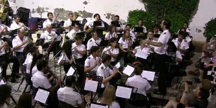 El Puerto: La Banda de Música “Maestro Dueñas” ofrece un concierto en el Patio del Edificio San Agustín