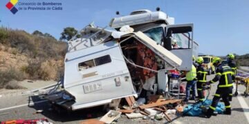 Jerez: Un vehículo en sentido contrario provoca dos muertos y siete heridos