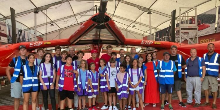 Ayuntamiento destaca los buenos resultados y la elevada participación de escolares y jóvenes regatistas en el programa SailGP Inspire