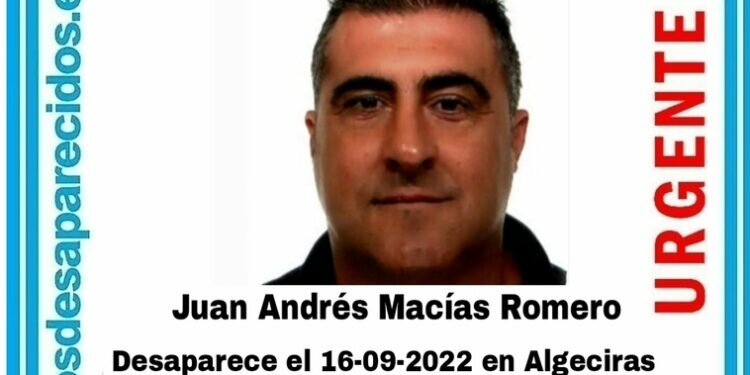 Desaparecida una persona de 51 años en Algeciras