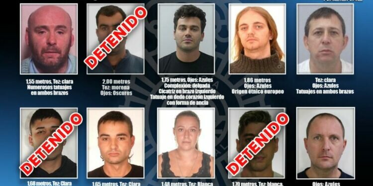 La Europol pide colaboración ciudadana para localizar a más de 50 fugitivos