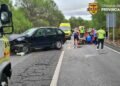 Varios heridos, en un accidente de trafico en la provincia de Cádiz