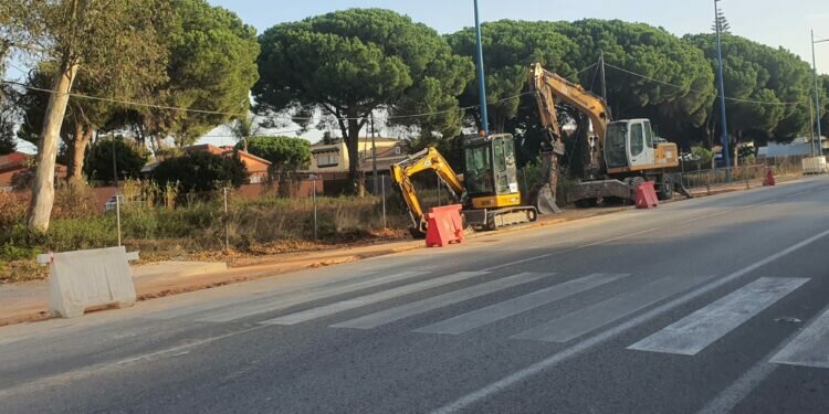 Chiclana: Las obras de reubanización del tramo sur de la carretera Molino Viejo ya han dado comienzo