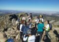 La Escuela de Pacientes ha protagonizado este fin de semana el ascenso al pico del Torreón