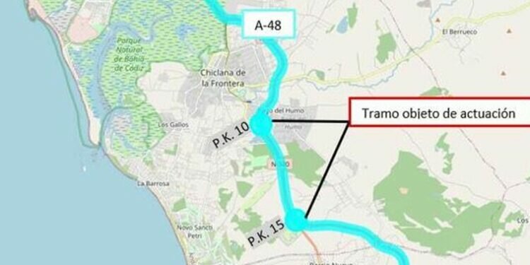 Chiclana: Luz verde a las obras de rehabilitación en la autovía A-48
